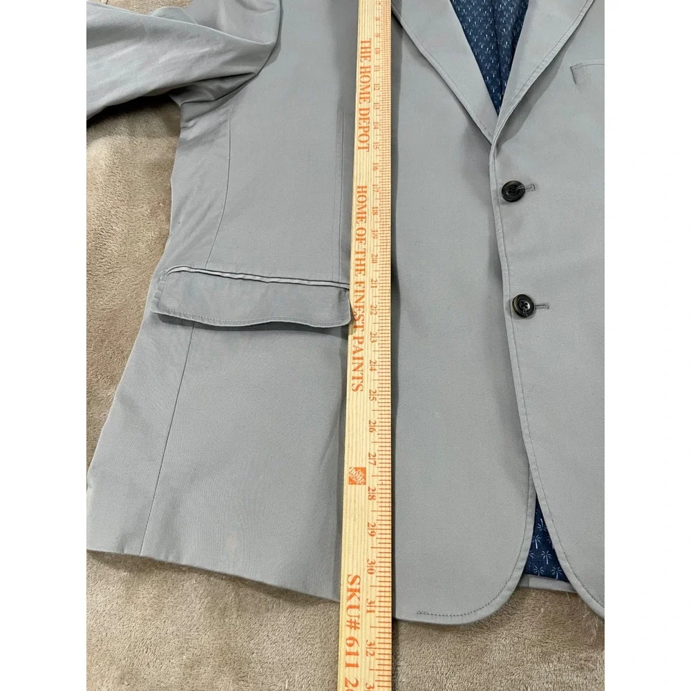 Oak Hill Blazer‎ mens size 2XL Gray Two Button Sport Coat business  classic fit